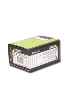 Lexmark 80C80Y0 1.000 Sayfa Yellow Sarı Toner CX310-410-510 808Y Lexmark 80C80Y0 1.000 Sayfa Yellow Sarı Toner CX310-410-510 808Y