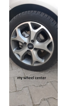 Ford Fiesta Mk7 Gun Metal Jant Göbek Kapağı 60mm Ford Fiesta Mk7 Gun Metal Jant Göbek Kapağı 60mm