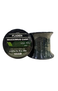 Fladen Maxximus Carp 1200 Mt 0.40mm Bobin Misina Yeşil Fladen Maxximus Carp 1200 Mt 0.40mm Bobin Misina Yeşil