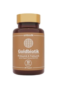 Doğadan Bizim Artıbiotik Goldbiotik Probiyotik&Prebiyotik 60 Kapsül Doğadan Bizim Artıbiotik Goldbiotik Probiyotik&Prebiyotik 60 Kapsül
