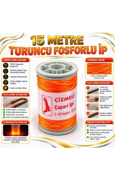 Çizmeli Marka-15metre-9kat-fosforlu Turuncu Renk Çizmeli Marka-15metre-9kat-fosforlu Turuncu Renk