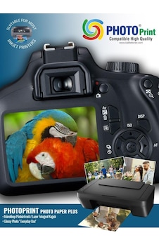 Photo Print 100 Adet A4 Parlak Kuşe Kağıt 120 Gram Tüm Mürekkepl Photo Print 100 Adet A4 Parlak Kuşe Kağıt 120 Gram Tüm Mürekkepl
