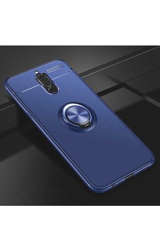 Huawei Mate 10 Lite Kılıf Zore Ravel Silikon Kapak Mavi