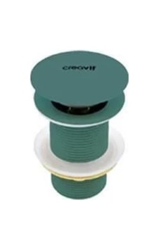 Creavit Sf030.nyl Lavabo Sifon Başlığı Pop-up Taşmasız - Nil Yeşili Creavit Sf030.nyl Lavabo Sifon Başlığı Pop-up Taşmasız - Nil Yeşili