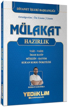 Yediiklim Yayınları Ortaöğretim-ön Lisans-lisans Diyanet İşleri Mülakat Hazırlık Yediiklim Yayınları Ortaöğretim-ön Lisans-lisans Diyanet İşleri Mülakat Hazırlık