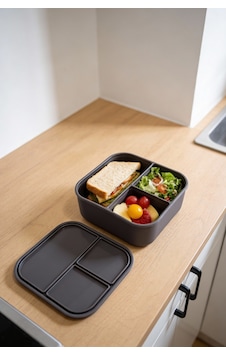 3 Bölmeli Silikon Saklama Kabı Kapaklı, Sızdırmaz, Öğün & Lunch Box Gri 3 Bölmeli Silikon Saklama Kabı Kapaklı, Sızdırmaz, Öğün & Lunch Box Gri