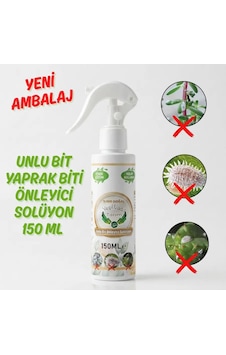 Organik Unlu Bit Yaprak Biti Önleyici Solüsyon 150ml Organik Unlu Bit Yaprak Biti Önleyici Solüsyon 150ml