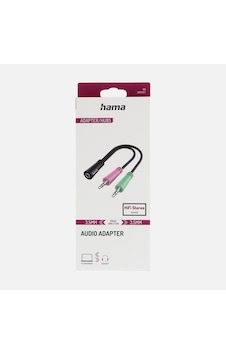 Hama Audio Adaptör, 3.5 Mm Jack Plug - 4-pin 3.5mm Jack 6'li Avantaj Paketi Mıchu Hama Audio Adaptör, 3.5 Mm Jack Plug - 4-pin 3.5mm Jack 6'li Avantaj Paketi Mıchu