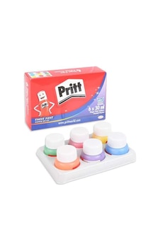 6x30 Ml 6 Lı Parmak Boyası Çok Renkli