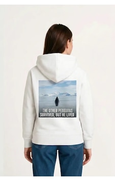 Modi Green Sırt Baskılı Erkek Salaş Stil Beyaz Oversize Hoodie - Survivor Pe 2XL Modi Green Sırt Baskılı Erkek Salaş Stil Beyaz Oversize Hoodie - Survivor Pe 2XL