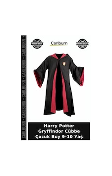 Harry Potter Gryffindor Cübbe Çocuk Boy 9-10 Yaş Özel Giysi Sahne Kostümü Roman Temalı Siyah Harry Potter Gryffindor Cübbe Çocuk Boy 9-10 Yaş Özel Giysi Sahne Kostümü Roman Temalı Siyah