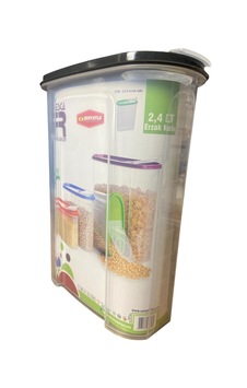 Saklama Kabı.2.4litre .siyah