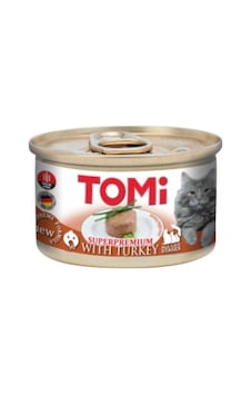 Tomı - 247 - Kedı Hındı Etlı Yaş Mama 85 Gr X - Csmo-tex - 6 Adet
