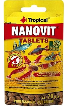 Tropical Nanovit Tablets 10 Gram 70 Adet Tropical Nanovit Tablets 10 Gram 70 Adet