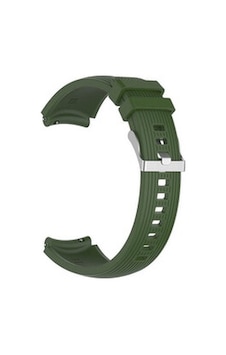 Huawei Watch Gt 3 46mm Krd-18 Silikon Kordon - Haki Huawei Watch Gt 3 46mm Krd-18 Silikon Kordon - Haki