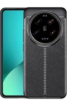 Xiaomi Mi 14 Ultra Kılıf Deri Tarzı Niss Silikon Case Kapak Xiaomi Mi 14 Ultra Kılıf Deri Tarzı Niss Silikon Case Kapak