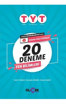 Ölçek Yayınları Tyt 20Li Fen Bilimleri Deneme