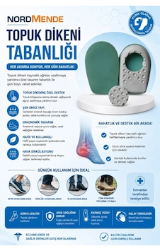 Ortopedik Topuk Dikeni Tabanlığı Yumuşak Sünger Destekli Şok Emici Ayakkabı İçi Tabanlık Ortopedik Topuk Dikeni Tabanlığı Yumuşak Sünger Destekli Şok Emici Ayakkabı İçi Tabanlık