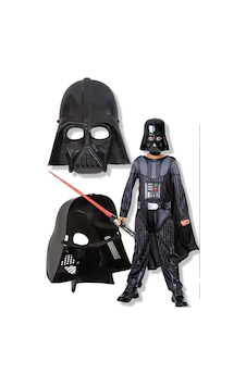 Star Wars Uzay Yolu Şavaşları Dart Wader Maske Parti Maskesi Kostüm Aksesuarı - Sadece Maske Geliyor