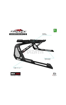 S-dizayn Sdx 4wd Off Road Ford Ranger 4 Sepetli Çelik Roll Bar V1 2023 Üzeri
