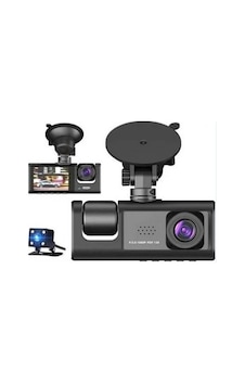 Carboon T717 3 Kameralı Full Hd Araç İçi Kamera Ön + Arka + İç Kayıt Gece Görüş G-sensör Carboon T717 3 Kameralı Full Hd Araç İçi Kamera Ön + Arka + İç Kayıt Gece Görüş G-sensör