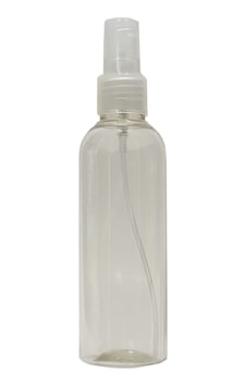100 Ml - 50 Adet - Şeffaf Plastik Boş Sprey Başlıklı Pet Şişe