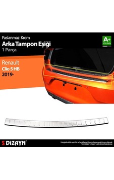 Renault Clio 5 Krom Arka Tampon Eşiği 2019 Ve Üzeri