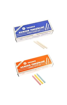 100 Lü Renkli ve Beyaz Tebeşir 2 Paket 100 Lü Renkli ve Beyaz Tebeşir 2 Paket