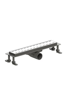 Lineer Duş Kanalı 40 cm  Paslanmaz Izgaralı Q50