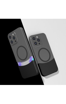 Zore İphone 14 Pro Max Kılıf M-safe Şarj Özellikli Mıknatıslı Nvth Duble Kapak - Siyah Zore İphone 14 Pro Max Kılıf M-safe Şarj Özellikli Mıknatıslı Nvth Duble Kapak - Siyah