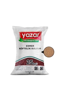 Yazar Esmer Köftelik Bulgur 25 KG