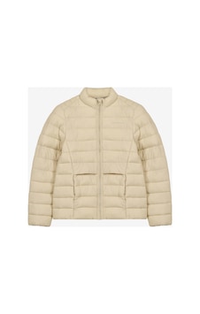 Skechers W Padded Pocket Light Jacket Kadın Bej Mont S2620196-1457 Skechers W Padded Pocket Light Jacket Kadın Bej Mont S2620196-1457
