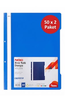 Noki Eco Mavi Telli Dosya 100'lü Paket