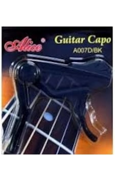 Alice A007D/Bk- A Akustik -Klasik Gitar Kapo Alice A007D/Bk- A Akustik -Klasik Gitar Kapo