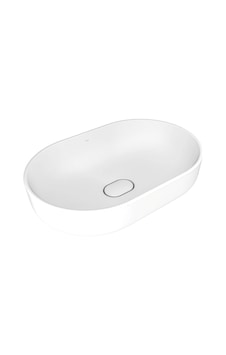 Kale Zero 2.0 60x40 Cm Mat Beyaz Oval Çanak Lavabo Kale Zero 2.0 60x40 Cm Mat Beyaz Oval Çanak Lavabo