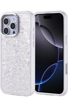 Apple Uyumlu iPhone 16 Pro Max Kılıf Taşlı Tasarımlı Zore Kapi Kapak Apple Uyumlu iPhone 16 Pro Max Kılıf Taşlı Tasarımlı Zore Kapi Kapak
