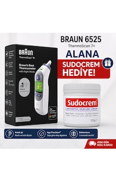 Braun 6525 + 125 Gr Sudocrem Hediyeli Braun 6525 + 125 Gr Sudocrem Hediyeli