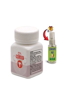 Cy-relief 1 Kutu Amerikan Kızılcığı Ebegümeci Adaçayı C Vitamini Erkeğe Özel Destek + Çörek Otu Yağı Cy-relief 1 Kutu Amerikan Kızılcığı Ebegümeci Adaçayı C Vitamini Erkeğe Özel Destek + Çörek Otu Yağı
