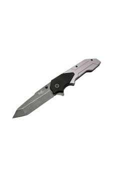 Muhtelif Fox A9 Gri Tanto Kamp Çakı 21cm- Yarı Otomatik, Kemerlikli Muhtelif Fox A9 Gri Tanto Kamp Çakı 21cm- Yarı Otomatik, Kemerlikli