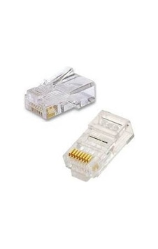 Speed Sp-U100 Cat5E / Cat6 100 Adet Rj45 Konnektör Connektor Speed Sp-U100 Cat5E / Cat6 100 Adet Rj45 Konnektör Connektor