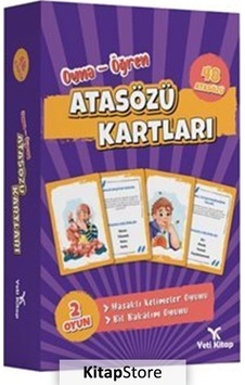 Oyna-Öğren Atasözü Kartları- Yeti Kitap