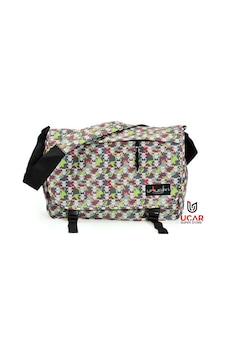 Yaygan Postacı Çanta 40x30x 13 Cm Çok Renkli