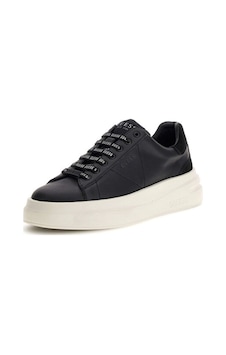 Guess Kadın Elbina Yazı Baskılı Kalın Tabanlı Sneaker - Siyah 4221490