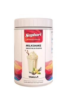 Saphori Vanilya Aromalı Milkshake & Smoothie İçecek Tozu 1 Kg 1 KG Saphori Vanilya Aromalı Milkshake & Smoothie İçecek Tozu 1 Kg 1 KG