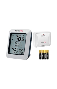 Thermopro Tp60 Kablosuz İç Ve Dış Mekan Termometresi, 60m Menzilli Dijital Sıcaklık Ve Nem Takip Monitörü Thermopro Tp60 Kablosuz İç Ve Dış Mekan Termometresi, 60m Menzilli Dijital Sıcaklık Ve Nem Takip Monitörü