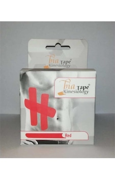 BiaTape Kinesio Kinesiology 5cmx5m Kırmızı  Sporcu Bandı