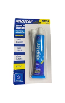 Master Mts50 Üni.tüp Silikon Şeffaf 50ml 0000 Naturel Master Mts50 Üni.tüp Silikon Şeffaf 50ml 0000 Naturel