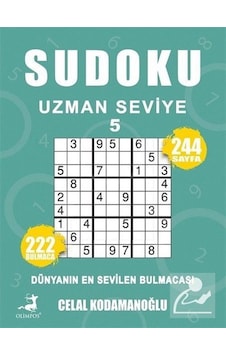 Sudoku Uzman Seviye 5 - Celal Kodamanoğlu - Olimpos Yayınları Sudoku Uzman Seviye 5 - Celal Kodamanoğlu - Olimpos Yayınları