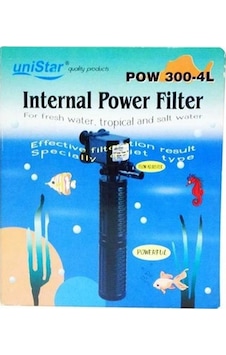 Unistar Pow 300-4L Akvaryum İç Filtre 2000 L/H Unistar Pow 300-4L Akvaryum İç Filtre 2000 L/H