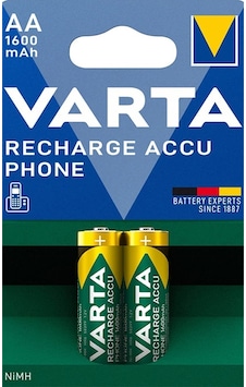 VARTA NI-MH 1.2V 1600 MAH HR6 AA ŞARJLI 2Lİ KALEM PİL VARTA NI-MH 1.2V 1600 MAH HR6 AA ŞARJLI 2Lİ KALEM PİL